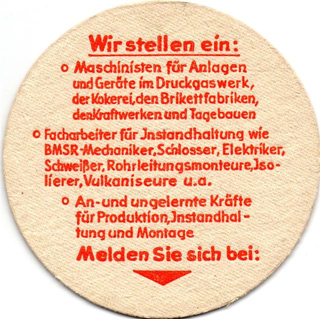 spremberg spn-bb veb gaskombinat 1b (rund215-wir stellen ein-rot)